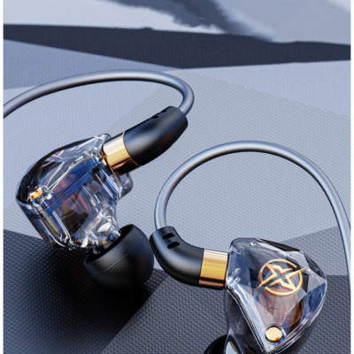 Tai nghe super bass kèm mic livestream RIBI KT02 - Thiết kế đeo vòng qua tai - Phù hợp nghe nhạc, chơi game, ghi âm, học online - Hàng chính hãng