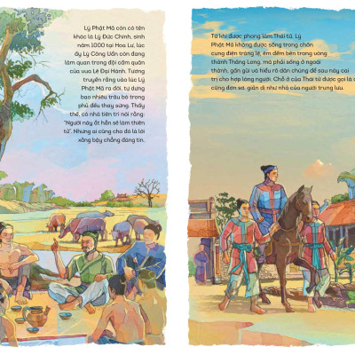 Lịch Sử Việt Nam Bằng Tranh - Lý Thái Tông Xây Đắp Nhà Lý - Bản Màu - Bìa Cứng