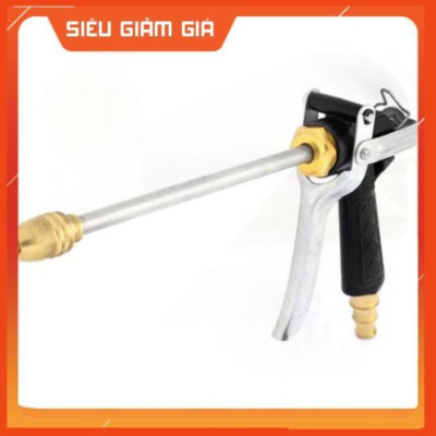 Bộ dây vòi xịt nước rửa xe, tưới cây . tăng áp 3 lần, loại 3m, 5m 206318Iđầu đồng, cút+ tặng túi đựng bút