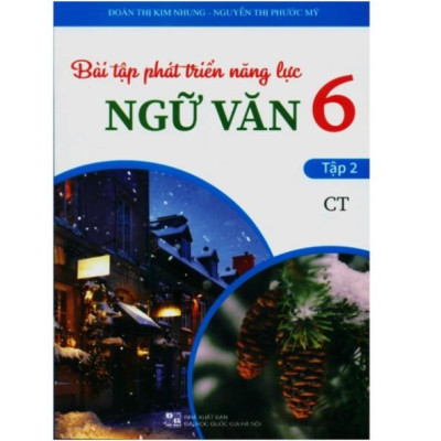 Sách - Combo Bài tập phát triển năng lực Ngữ Văn 6 (Tập 1+Tập 2) - ( CT )