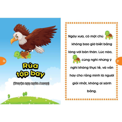 Sách - Phát Triển Tư Duy Và Ngôn Ngữ Cho Bé - Truyện Đọc Bằng Hình Ảnh - Truyện Ngụ Ngôn Thế Giới Đặc Sắc - Combo 2 Cuốn - Việt Thư