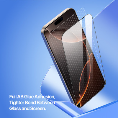 [Không Lẹm Viền] Miếng Dán Cường Lực Kèm Khung Tự Dán Dux Ducis cho iPhone 17 Pro Max / 17 Pro/ 17 Air/ 17, Roga Series_ Hàng chính hãng