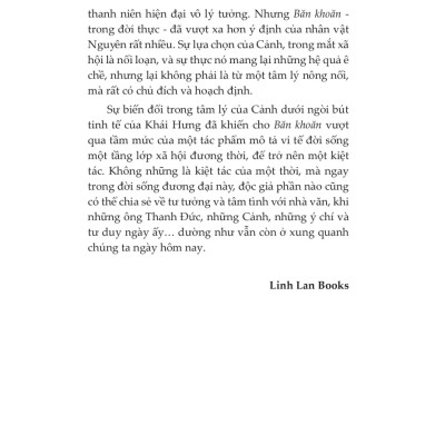 Băn Khoăn (Linh Lan)