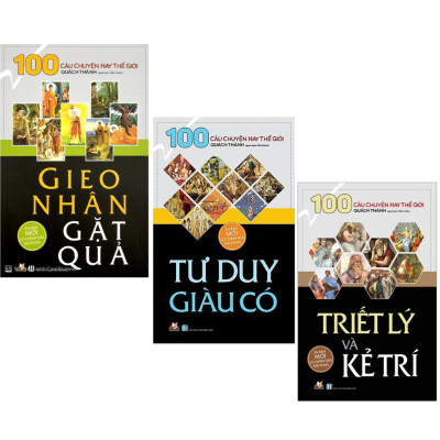 Combo 3 quyển 100 câu chuyện hay thế giới