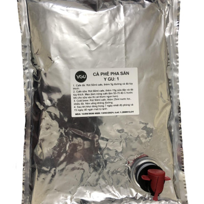 Cà phê pha sẵn YGU 01, Cold Brew Cafe, hộp 2 Kg
