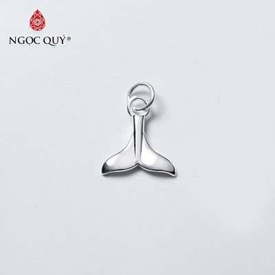 Combo 2 cái charm bạc đuôi cá treo - Ngọc Quý Gemstones
