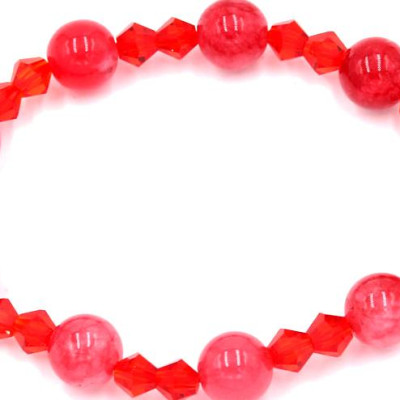 Chuỗi tay đá ngọc tủy đỏ 8 ly FTTOO19