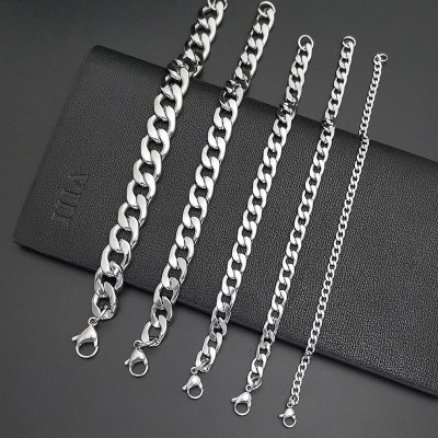 Lắc tay nam, nữ kiểu lặc cực đẹp, đầy cá tính Phụ Kiện Chain Titan Lịch vòng cuff
