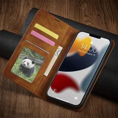 Bao da dạng ví dành cho iPhone 16, 16 Pro, 16 Plus, 16 Pro Max hiệu Forwenw - Hàng nhập khẩu