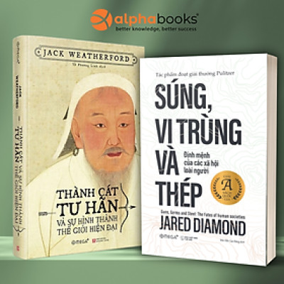Combo Súng, Vi Trùng Và Thép (Tái Bản 2018) +  Thành Cát Tư Hãn Và Sự Hình Thành Thế Giới Hiện Đại