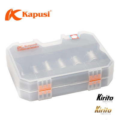 Bộ 6 mũi khoét sắt, Inox Kapusi Nhật Bản bao gồm 16 -18 - 20 - 22 - 25 - 30 K-3692