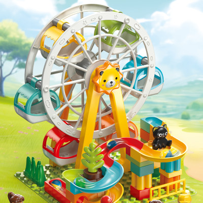 FEELO - 2327 - Lắp Ráp Khu Vui Chơi Gấu Con (81 Chi Tiết)