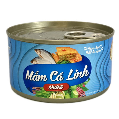 COMBO - Thùng (06 hộp)  3 hộp Mắm Cá Linh Chưng và 3 hộp Cá Linh Kho Mía - Antesco