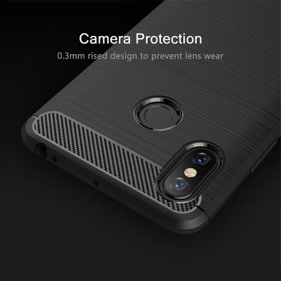 Ốp lưng chống sốc Likgus cho Xiaomi Mi Max 3 (chuẩn quân đội, chống va đập, chống vân tay) - Hàng chính hãng