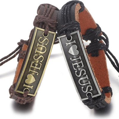 Vòng tay nam I LOVE JESUS