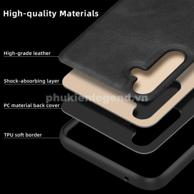 Ốp Lưng Da cho Samsung Galaxy A15 , A25 , A35 , A55 Hiệu X-Level Chính Hãng Cao Cấp - Hàng chính hãng
