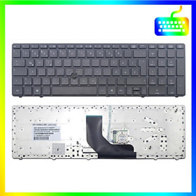Bàn phím dành cho laptop HP EliteBook 8560p 8560 - Hàng Nhập Khẩu - Sản phẩm mới 100%