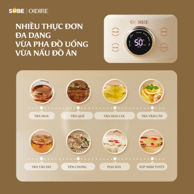 Máy pha trà Oidire ODI05A Hàng chính hãng
