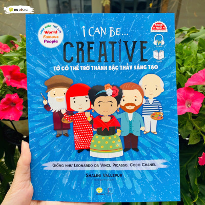 Bộ sách song ngữ Danh nhân Thế giới – World Famous People: I Can Be – Tớ có thể trở thành, tặng file nghe tiếng Anh