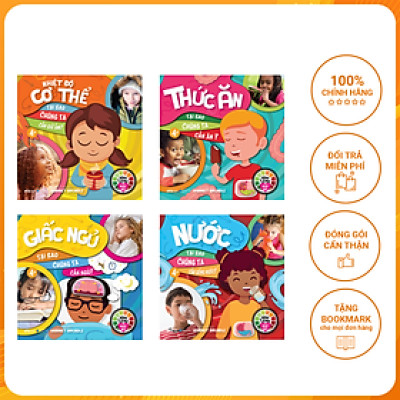 Sách: Bộ Năng Lượng Ngày Mới: Nhiệt Độ Cơ Thể + Thức Ăn + Nước + Giấc Ngủ