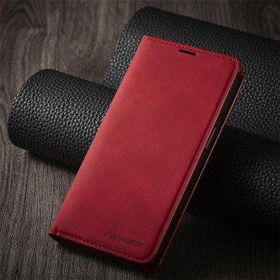 Bao da dạng ví cài thẻ dành cho iPhone 11 Pro Max / 12 Pro Max / 13 Pro Max lưng đen mềm - Hàng chính hãng