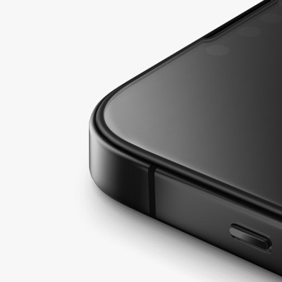 Kính Cường Lực Trong Suốt Không Viền Đen Kèm Khung Dán Cho iPhone 16 Pro Max / 16 Pro / 16 Plus / 16, UNIQ OPTIX CLEAR_ Hàng chính hãng