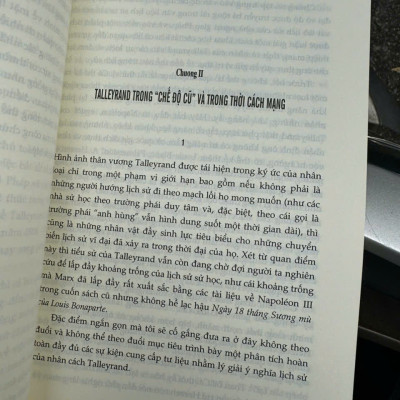 TALLEYRAND - BẬC THẦY CỦA NỀN NGOẠI GIAO CHÍNH TRỊ - Evgenij Viktorovič Tarle – Nxb Tri Thức