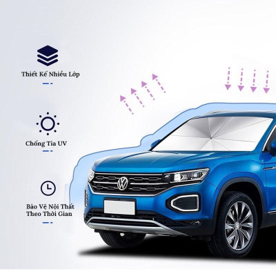 Ô Che Nắng Kính Lái Ô Tô, Dù Che Nắng Kính Lái Ô Tô Chống Nóng ,Tia UV Ô Tô, Che Nắng Ô Tô Bảo Vệ Nội Thất Xe Ô Tô