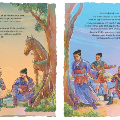 Lịch Sử Việt Nam Bằng Tranh - Lý Thái Tông Xây Đắp Nhà Lý - Bản Màu - Bìa Cứng
