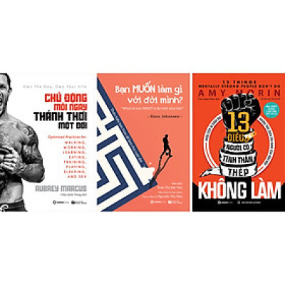 Combo 3 Cuốn: Sống Trọn Vẹn Mỗi Ngày