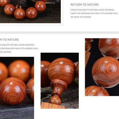 Combo Vòng Đeo tay Phong Thủy Gỗ Sưa Vàng Nâu Myanma, Kèm hộp đựng lót lụa Vàng.