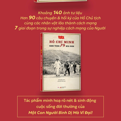 Sách Hồ Chí Minh - Hành Trình 79 Mùa Xuân, Sách Bác Hồ, Sách về Bác