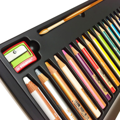 Chì Màu Stabilo Woody 3 in 1 CLK880-18C (Hộp 18 Cây)