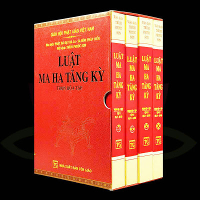 Sách - Luật Ma Ha Tăng Kỳ (Bộ 4 Tập)