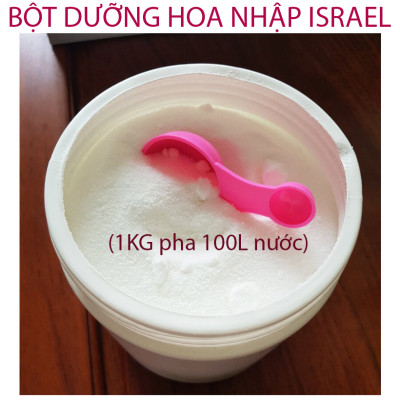 Thuốc cắm hoa lâu tàn Longlife SG nhập khẩu Israel (dạng bột Hủ 1 KG pha 100 L nước) giúp hoa cắm xốp tại Shop Hoa Florist tươi gấp 2 lần và hạn chế thay hoa định kỳ