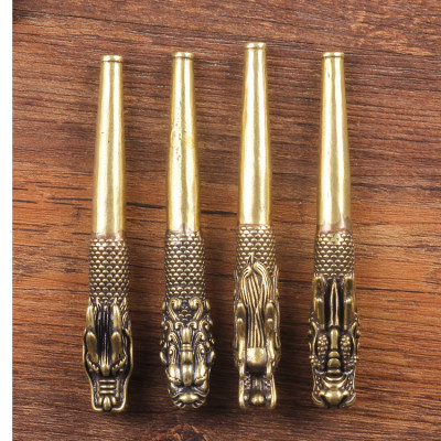 Tẩu thuốc Rồng bằng đồng nguyên chất cực kỳ đẹp gắn điếu ( KIỂU GIAO NGẪU NHIÊN) | Shop Thành Nhi