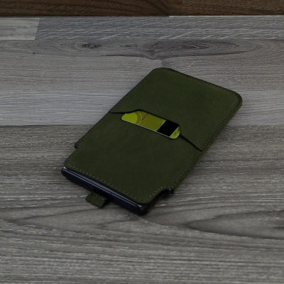 Bao Da Dây Rút cho điện thoại 12 Pro Da Bò