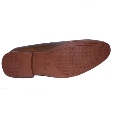 HC7554 - Giày tăng chiều cao Huy Hoàng màu nâu đỏ