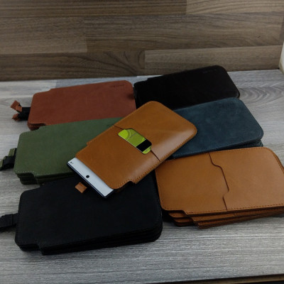 Bao Da Dây Rút cho điện thoại 12 Pro Da Bò