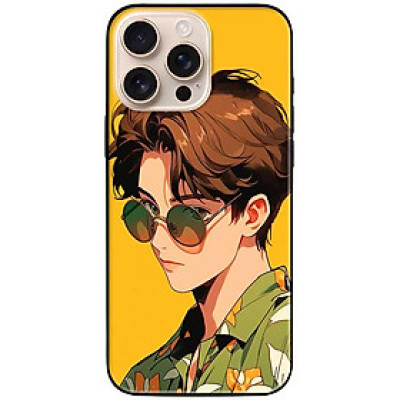 Ốp lưng dành cho Iphone 15 - 15 Plus - 15 Pro - 15 Pro Max - Chàng Trai Áo Họa Tiết - Hàng Chính Hãng