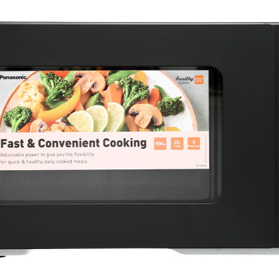 Lò vi sóng Panasonic NN-SM33NBYUE Dung tích 25L, công suất 900W, Khoang lò tráng men- Hàng chính hãng - Bảo hành chính hãng 12 tháng, Chất lượng nhật bản