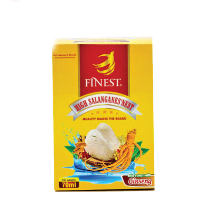 Yến chưng hồng sâm