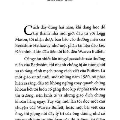 Phương Pháp Đầu Tư Warren Buffett (Tái Bản)