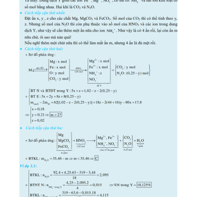 VƯỢT VŨ MÔN 25 NGÀY CHINH PHỤC ĐỀ THI TRẮC NGHIỆM HÓA HỌC_KV