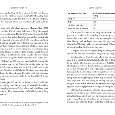 Sách - How Not To Be Wrong - Để Không Phạm Sai Lầm - Toán Học Ẩn Chứa Trong Cuộc Sống