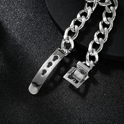 Vòng tay lắc tay xích titan belt bracelet