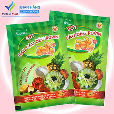 1 gói Bột Rau Câu Dẻo Jelly Hoàng Yến