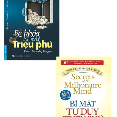 	Combo Bí Mật Tư Duy Triệu Phú + ​Bẻ Khóa Bí Mật Triệu Phú (Bộ 2 Cuốn) _FN