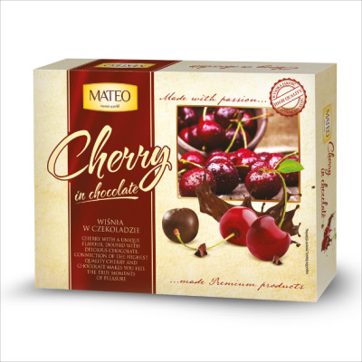 Sô cô la Anh đào MATEO 170g (Cherry in Chocolate 170g)