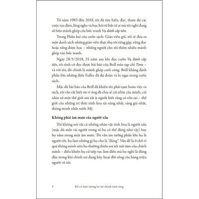 Để có một tương lai tài chính tươi sáng